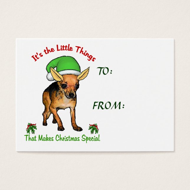 Presentes de Natal Chihuahua (Frente)