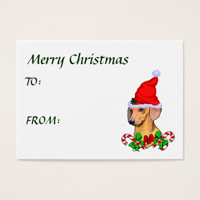 Presentes de Natal Dachshund (Frente)