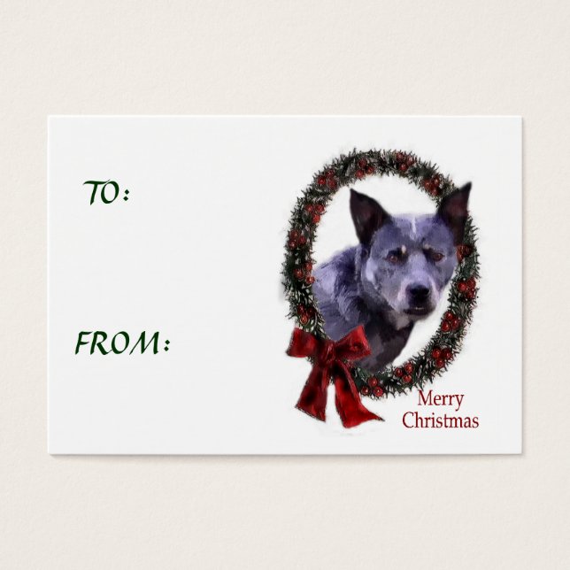 Presentes de Natal de Cães de Gado Australianos (Frente)