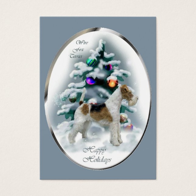 Presentes de Natal de Fio Fox Terrier (Frente)