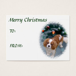 Presentes de Natal do Cavalier King Charles Spanie