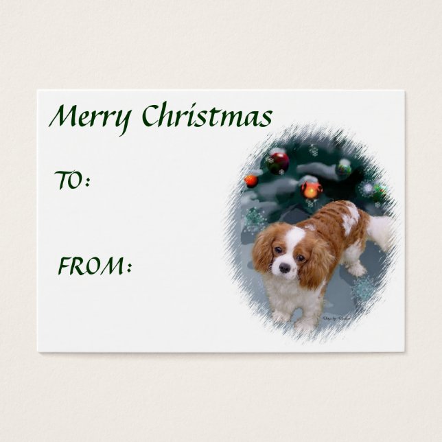Presentes de Natal do Cavalier King Charles Spanie (Frente)