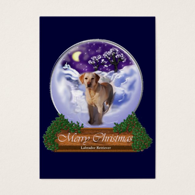 Presentes de Natal do Labrador Retriever (Frente)