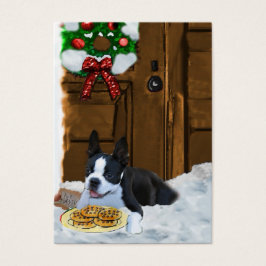 Presentes de Natal em Boston Terrier