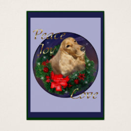 Presentes de Natal em Inglês Cocker Spaniel