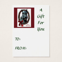 Presentes de Natal Giant Schnauzer