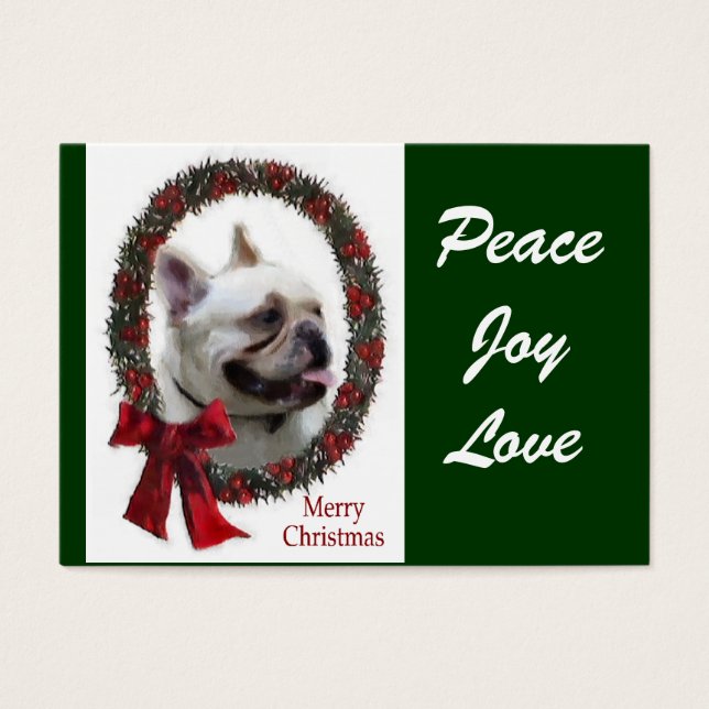 Presentes de Natal para Bulldog Francês (Frente)