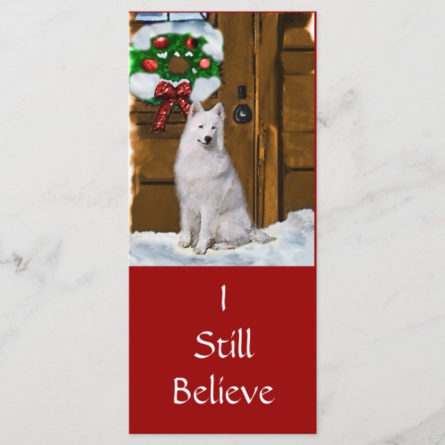 Presentes de Natal Samoyed (Frente)