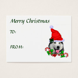 Presentes de Natal Siberianos Husky