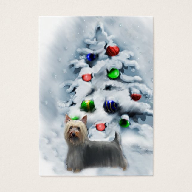 Presentes de Natal Silky Terrier (Frente)