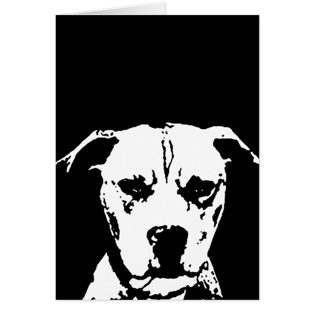 Presentes de Pitbull - cartão (Frente)