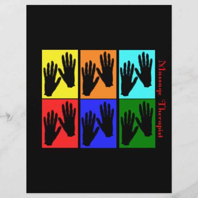 Presentes de Pop de Arte Terapista de Massagem (Frente)