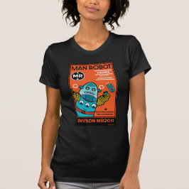Presentes de Robô para Aniversário ou Camiseta de