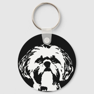Presentes de Shih Tzu - chaveiro