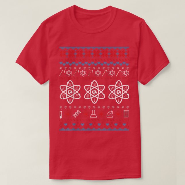 Presentes De Suéter De Natal Útil Para Química (Frente do Design)