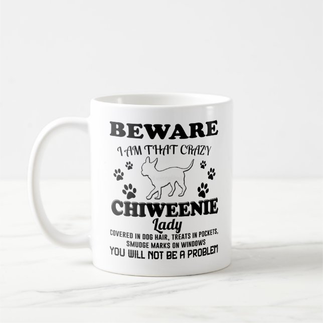 Presentes do copo de café da caneca de Chiweenie (Esquerda)