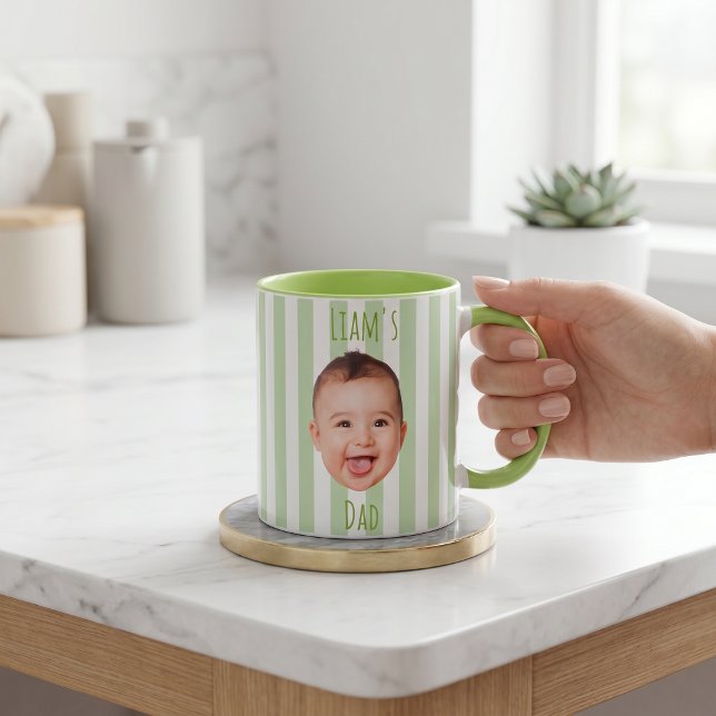 Presentes do Dia dos Pais para Pai Caneca Bebê Ros (Criador carregado)