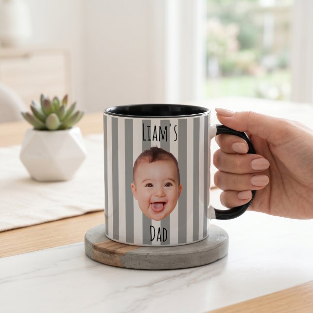 Presentes do Dia dos Pais para Pai Caneca Bebê Ros (Criador carregado)