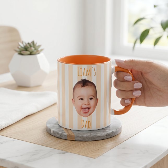 Presentes do Dia dos Pais para Pai Caneca Bebê Ros (Criador carregado)