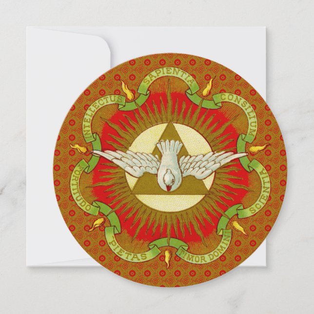 Presentes do Espírito Santo (BK 026) Cartão Saudáv (Frente)