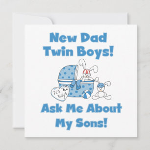 Presentes do Novo papai Twin Boys