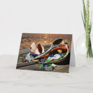 Presentes Dos Cartões Do Mar!