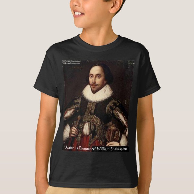 Presentes e Camisetas de Citações de Elocução de A (Frente)