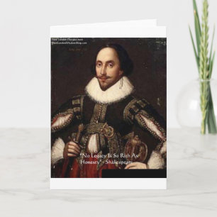 Presentes e Cartões com Citação de Shakespeare "Le