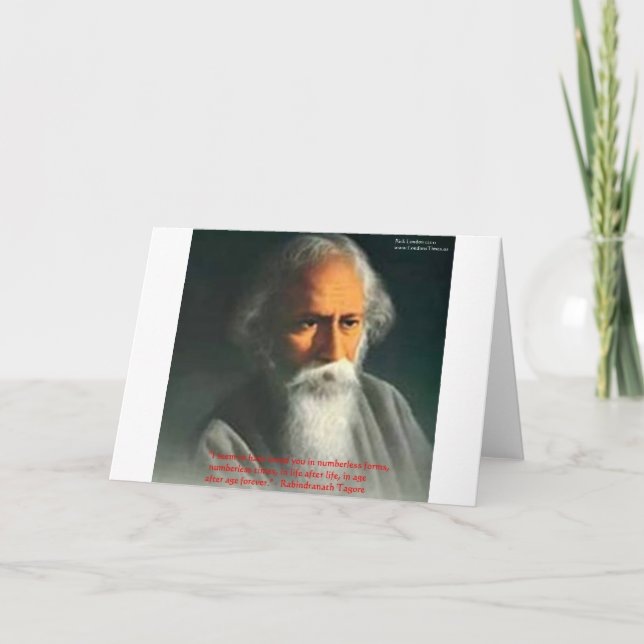 Presentes e Cartões com Citações de Amor de Rabind (Frente)