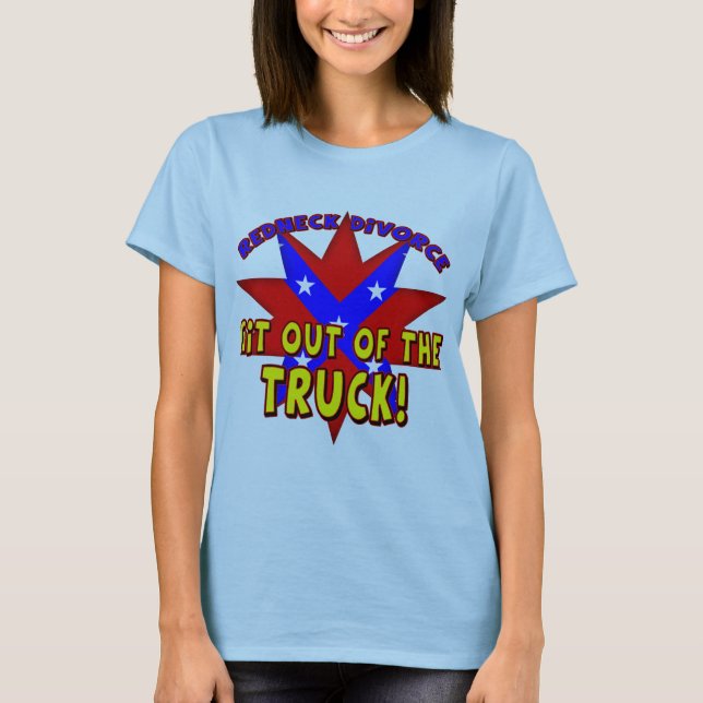 Presentes engraçados dos t-shirt do divórcio do (Frente)