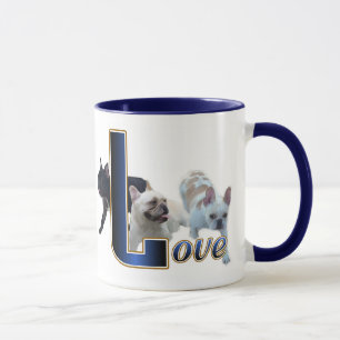 Presentes Franceses para Bulldog Bebidas Canecas