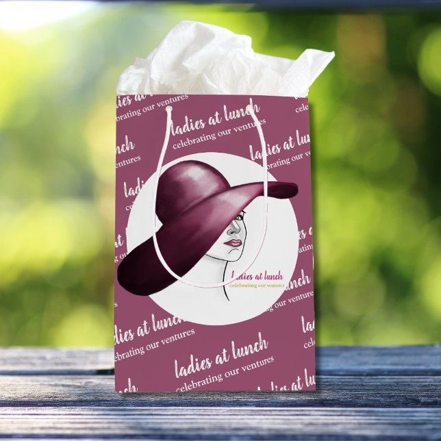 Presentes Média Damas no Almoço – Sacola de Presente para Evento E (Criador carregado)