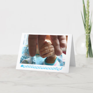 Presentes novos do cartão dos parabéns do bebê