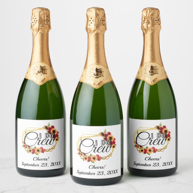 Presentes para a Festa de Noiva, Equipe do Eu Digo (Garrafas)