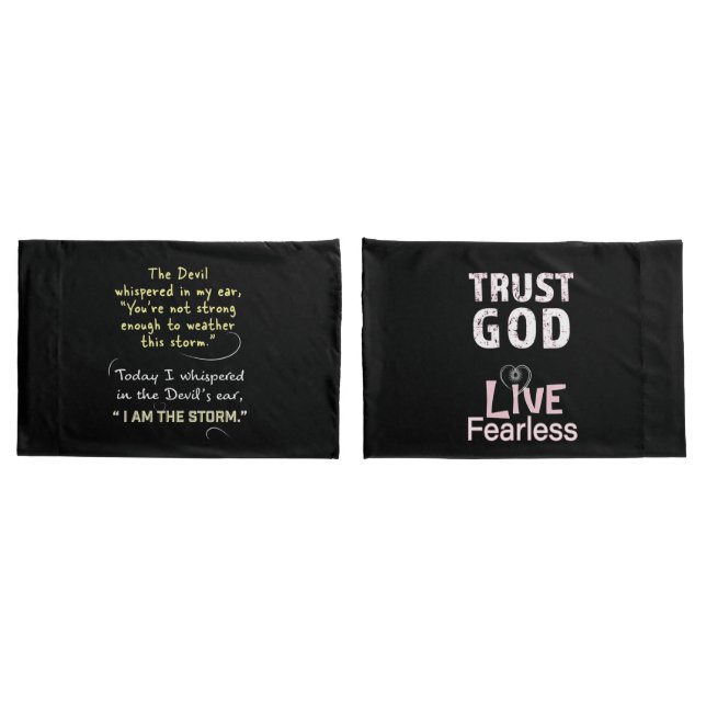 Presentes para Mulheres Cristãs Capas de Almofada  (Verso - conjunto)