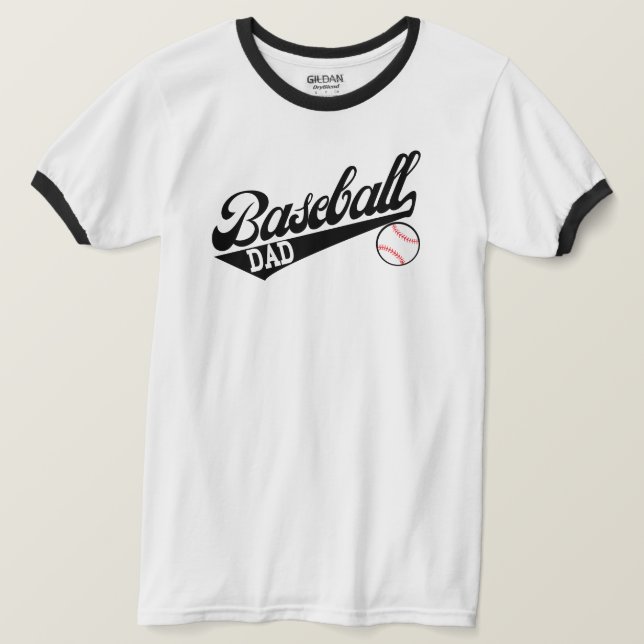 Presentes personalizados de beisebol da Camisa de  (Frente do Design)