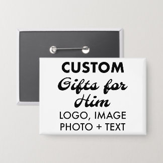 Presentes personalizados do Crachá de pinos de 3,5