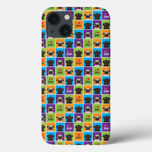 Presentes Pugnacious eu amo o caso do iphone 6 dos
