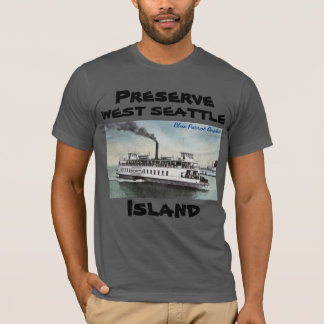 Preservar Ferry de camisetas na Ilha de West Seatt