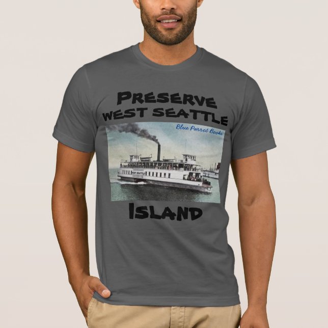 Preservar Ferry de camisetas na Ilha de West Seatt (Frente)