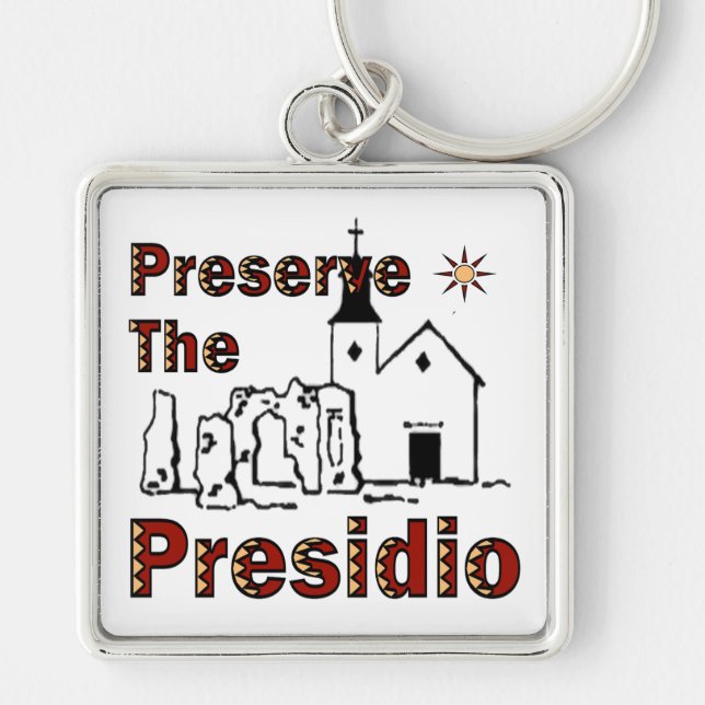 Preserve o chaveiro de Presidio (Frente)