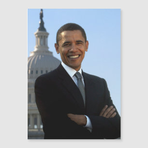 Presidente americano Barack Obama como Senador dos