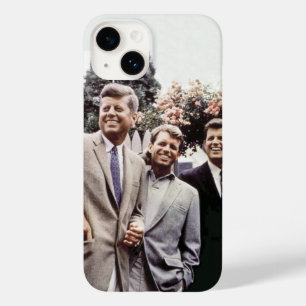 Presidente americano John Kennedy & Robert & Ted
