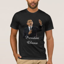 Presidente Barack Obama - Camisa de Suporte