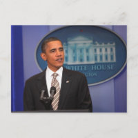 Presidente Barack Obama faz um anúncio