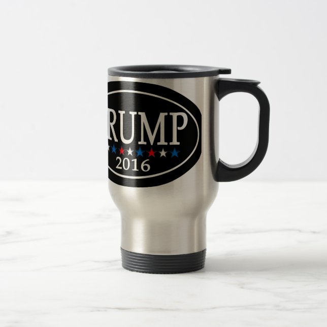 Presidente de Donald Trump caneca de viagem 2016 (Direita)