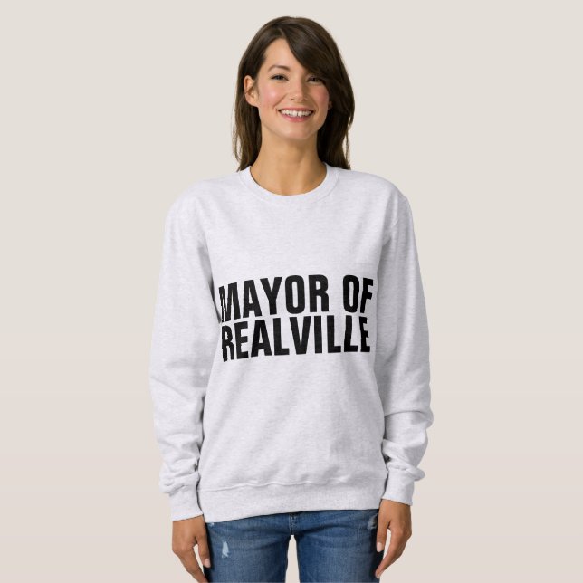 PRESIDENTE DE REALVILLE T-shirts engraçadas (Frente Completa)