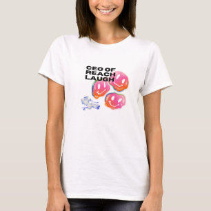 Presidente do Reach Laugh T-Shirt - Engraçado Grap