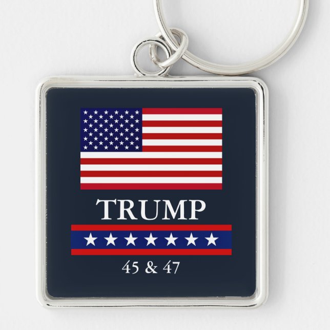 PRESIDENTE DONALD TRUMP LARGE CHAVEIRO (Frente)