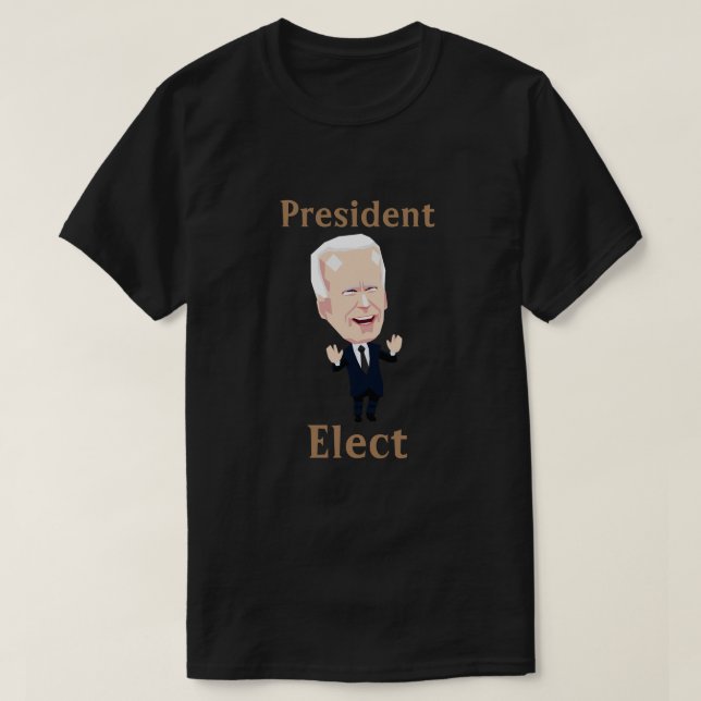 Presidente Eleito Biden T-Shirt (Frente do Design)
